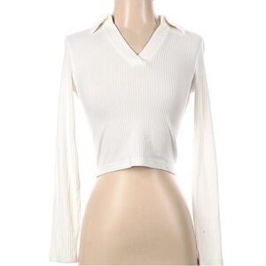 Altar’d State Polo Long Sleeve Shirt